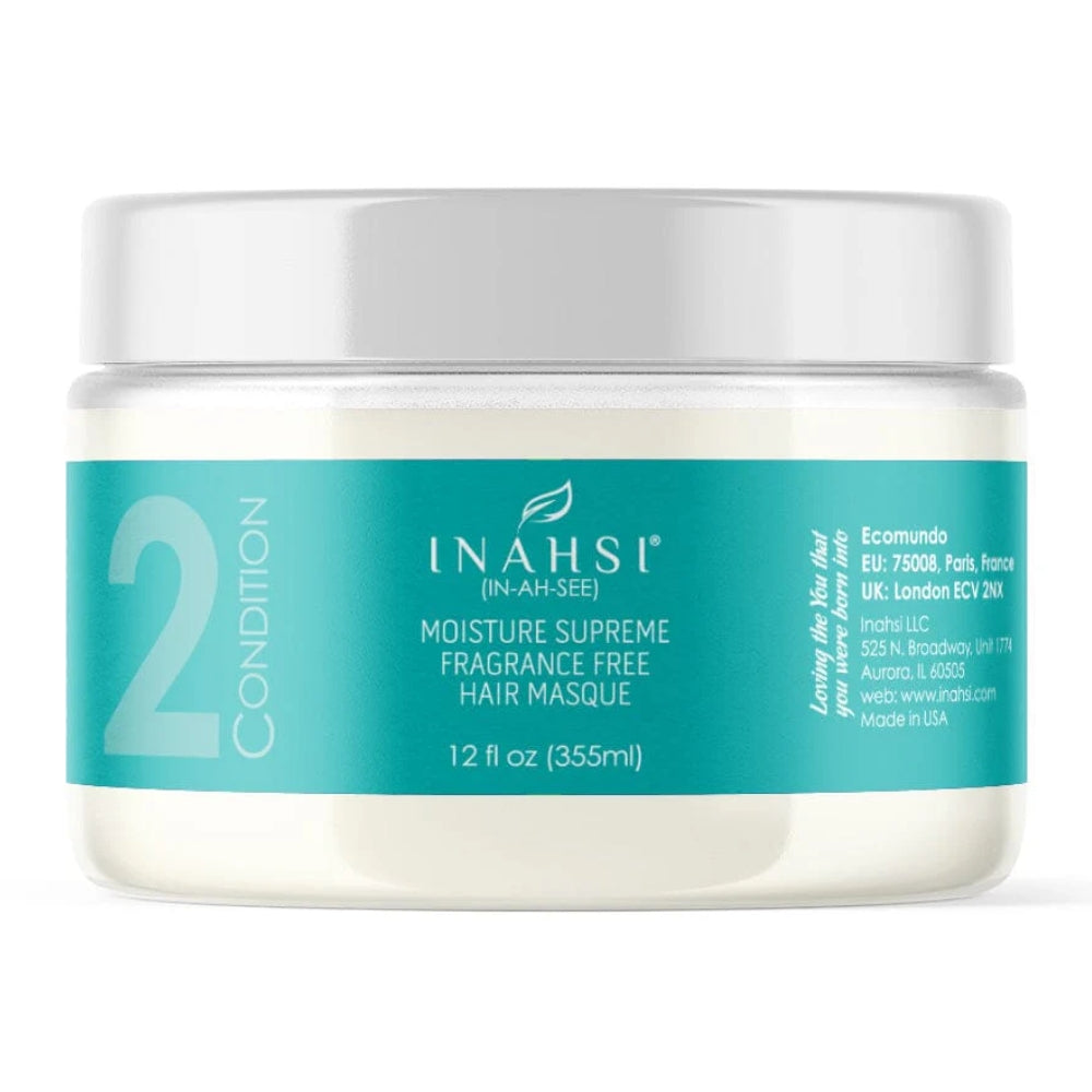 Inahsi Naturals Moisture Supreme Fragrance Free Hair Mask-Hair Mask-Beauty and hair supply