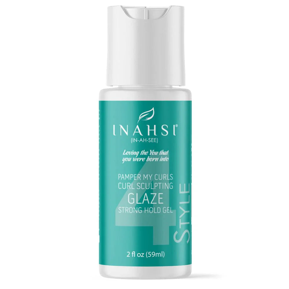 Inahsi Naturals Pamper My Curl Sculpting Glaze Strong Hold Gel-Gel-Beauty and hair supply