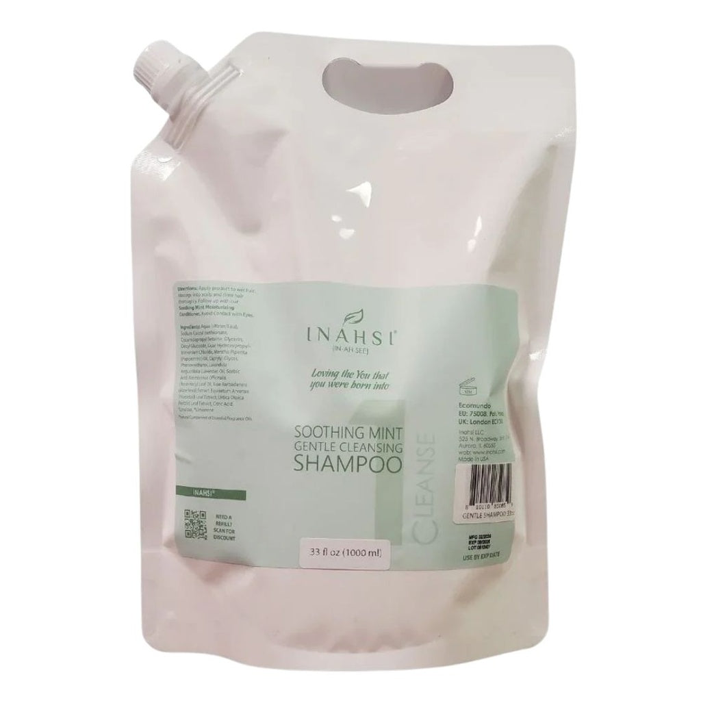 Inahsi Naturals Soothing Mint Gentle Cleansing Shampoo-Gentle Shampoo-Beauty and hair supply