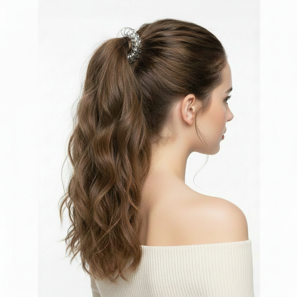 Invisibobble Extra Care Crystal Clear-Hair Ties-Beauty and hair supply