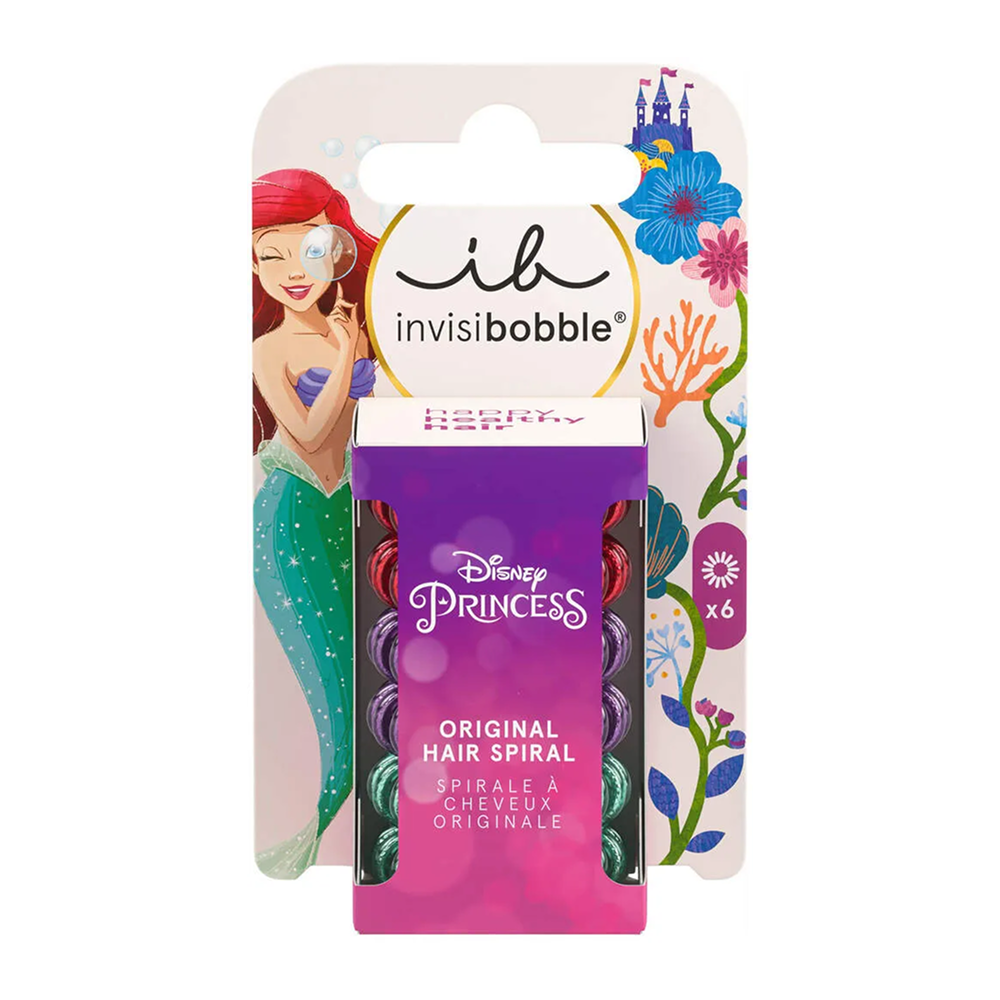 Invisibobble Kids Original Disney Tiana (6pc)-Hair Ties-Beauty and hair supply