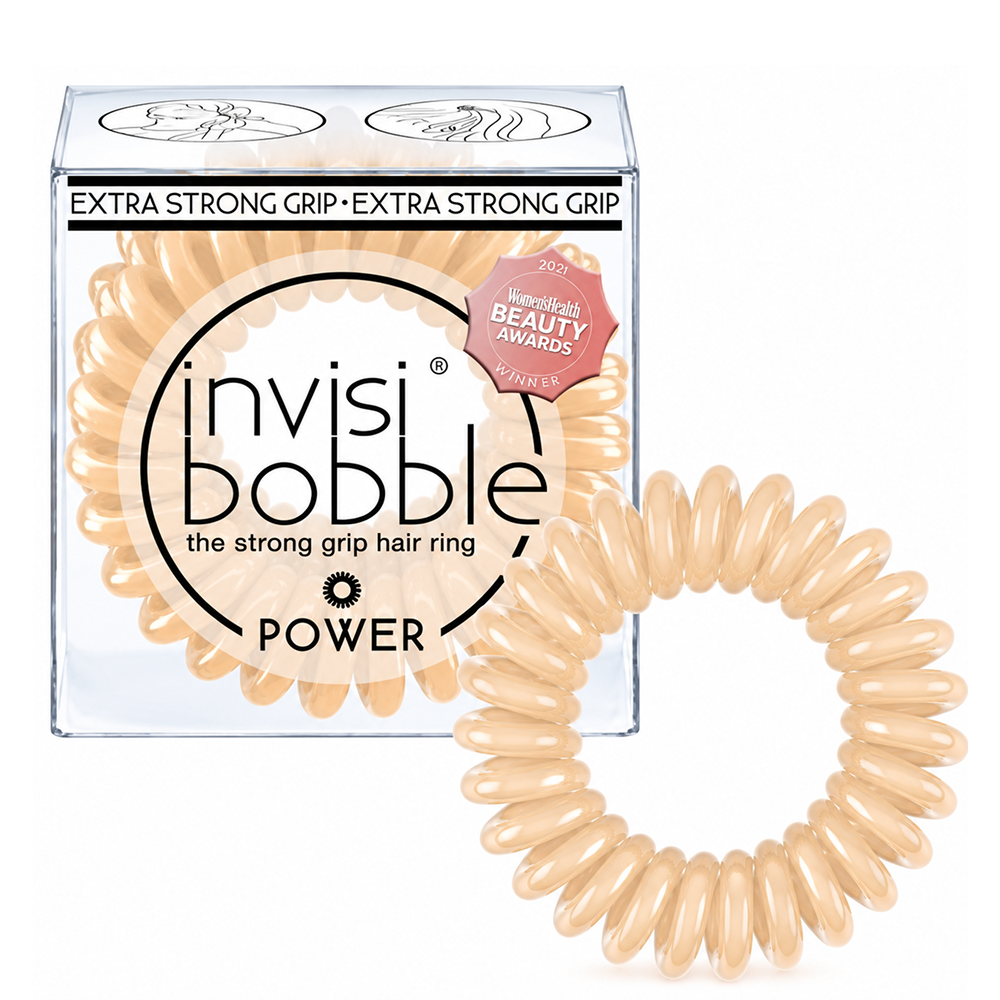Invisibobble Power To Be or Nude To Be Strawberry-Hair Ties-Beauty and hair supply