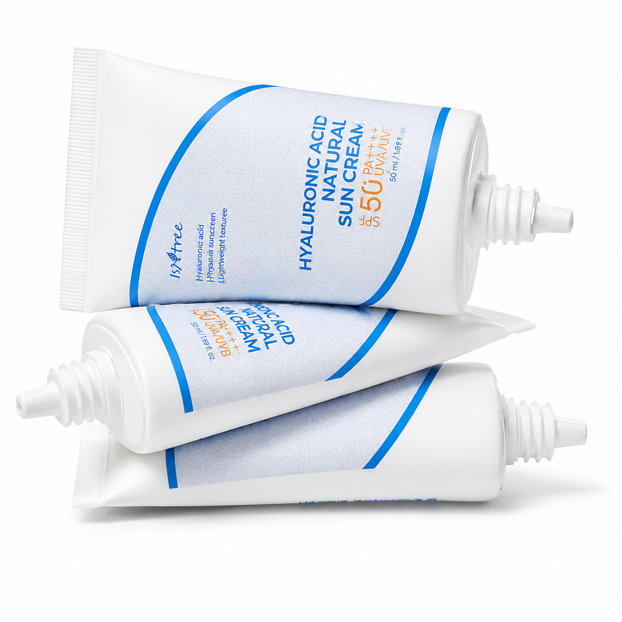 Isntree Hyaluronic Acid Natural Sun Cream SPF50+ PA++++ 50ml-Sunscreen-Beauty and hair supply