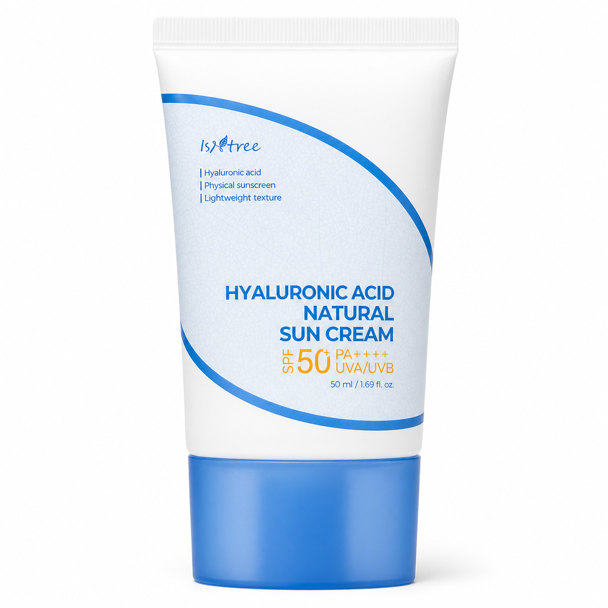 Isntree Hyaluronic Acid Natural Sun Cream SPF50+ PA++++ 50ml-Sunscreen-Beauty and hair supply