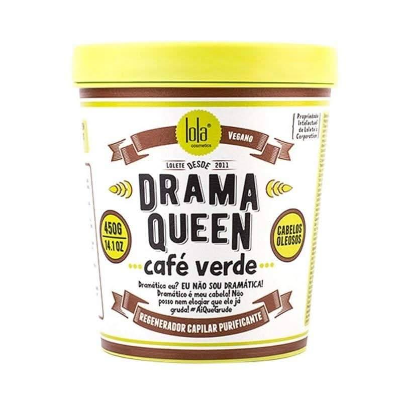 Lola Cosmetics Drama Queen Green Coffee Mask 450g-Hair Mask-Beauty and hair supply