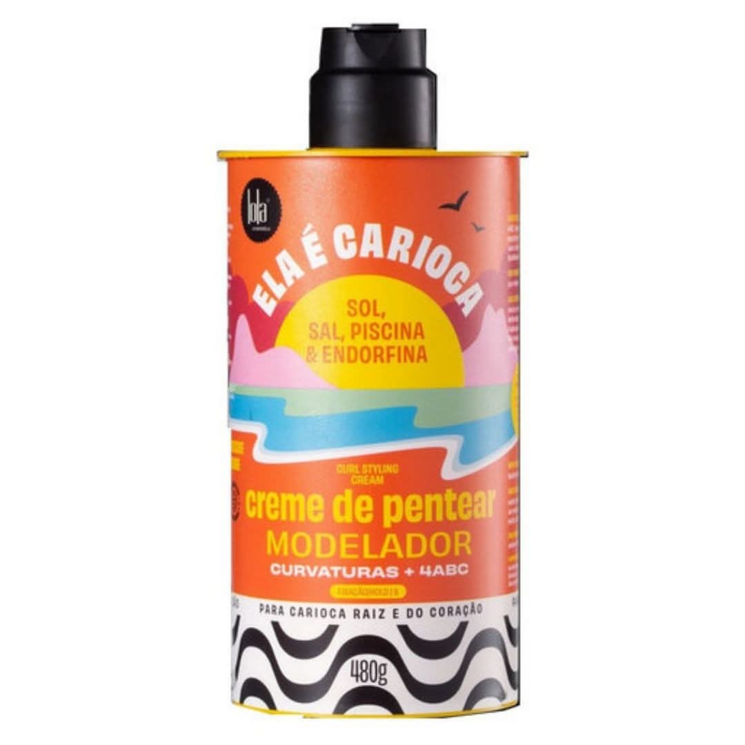 Lola Cosmetics Ela É Carioca Styling Cream 4ABC 480g-Styling Cream-Beauty and hair supply