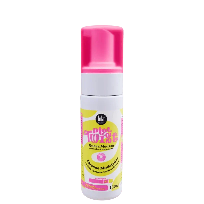 Lola Cosmetics Plot Twist Guava Mousse Modelador 150ml-Styling Mousse-Beauty and hair supply