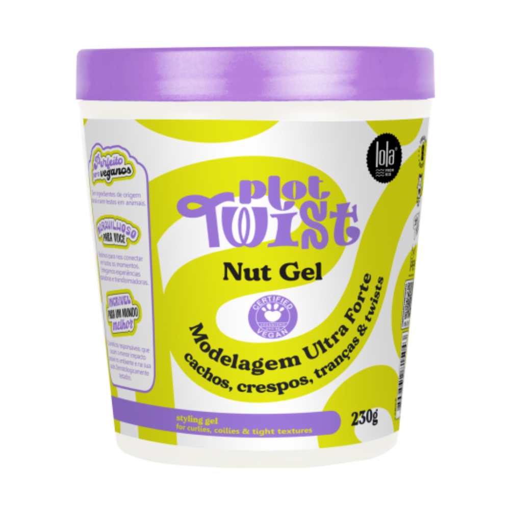 Lola Cosmetics Plot Twist Nut Gel Ultra Strong Styling 230ml-Gel-Beauty and hair supply