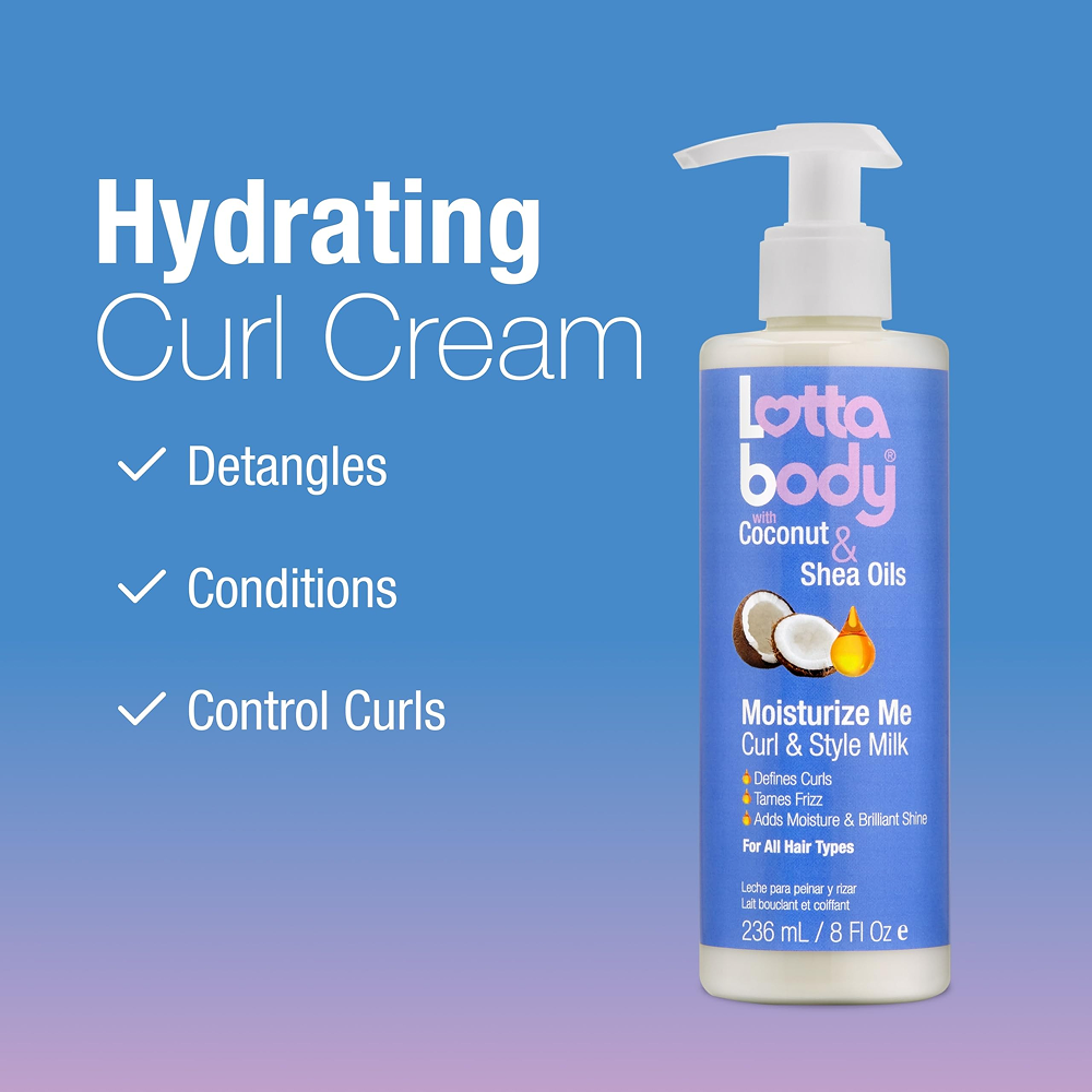 Lottabody Coco+Shea Style Milk 8oz-All-Beauty and hair supply