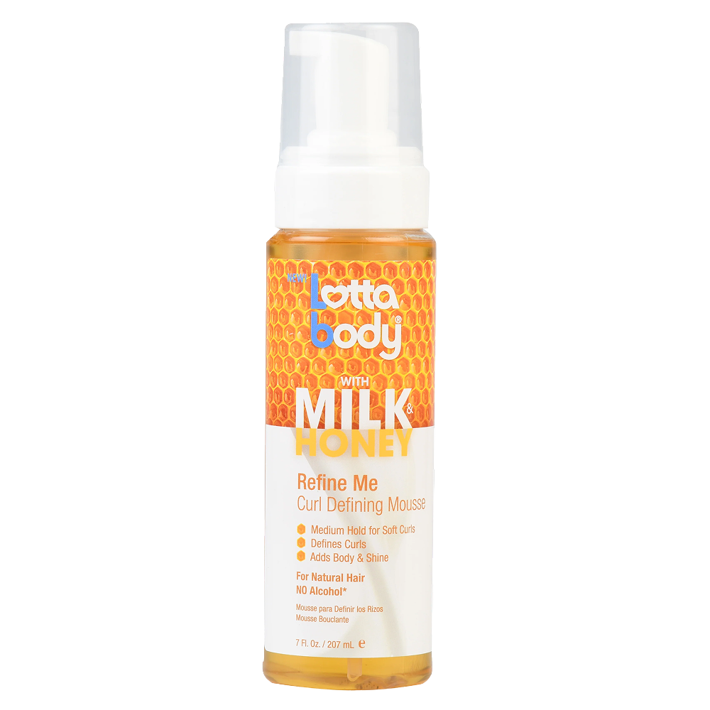 Lottabody Milk & Honey Define Me Curl-Defining Mousse 7oz-All-Beauty and hair supply