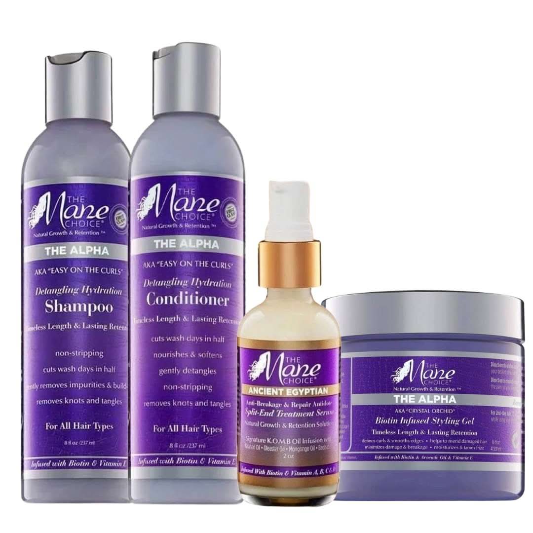 Mane Choice: The Alpha Collection & Ancient Egyptian Split End Treatment Serum-Styling Serum-Beauty and hair supply