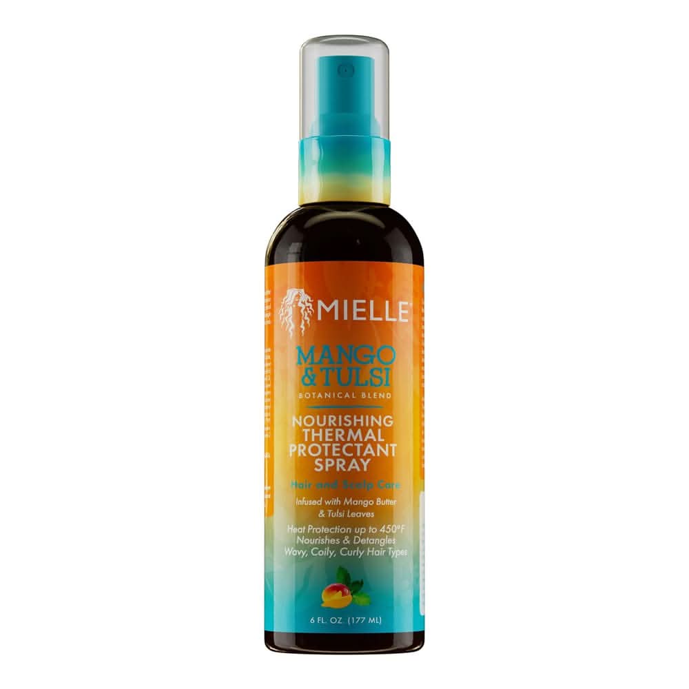 Mielle Mango & Tulsi Nourishing Thermal Protectant Spray 177ml-Heat Protectant-Beauty and hair supply
