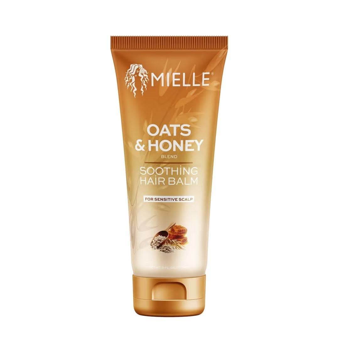 Mielle Oats and Honey Soothing Hair Balm 177ml-Styling Balm-Beauty and hair supply