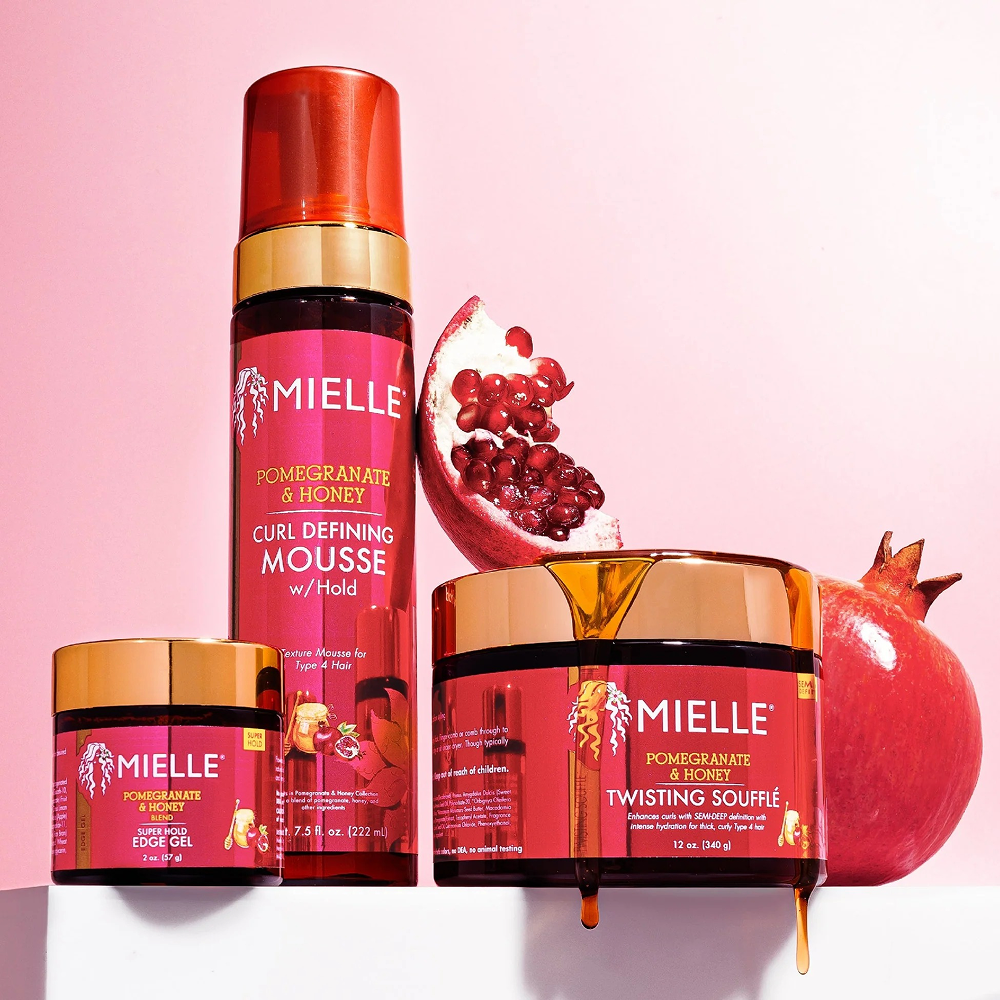 Mielle Pomegranate & Honey Blend Super Hold Edge Gel 2oz-All-Beauty and hair supply