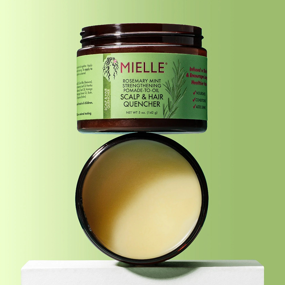 Mielle Rosemary Mint Pomade to Oil Hair & Scalp Quencher 142g-Hair Oil-Beauty and hair supply