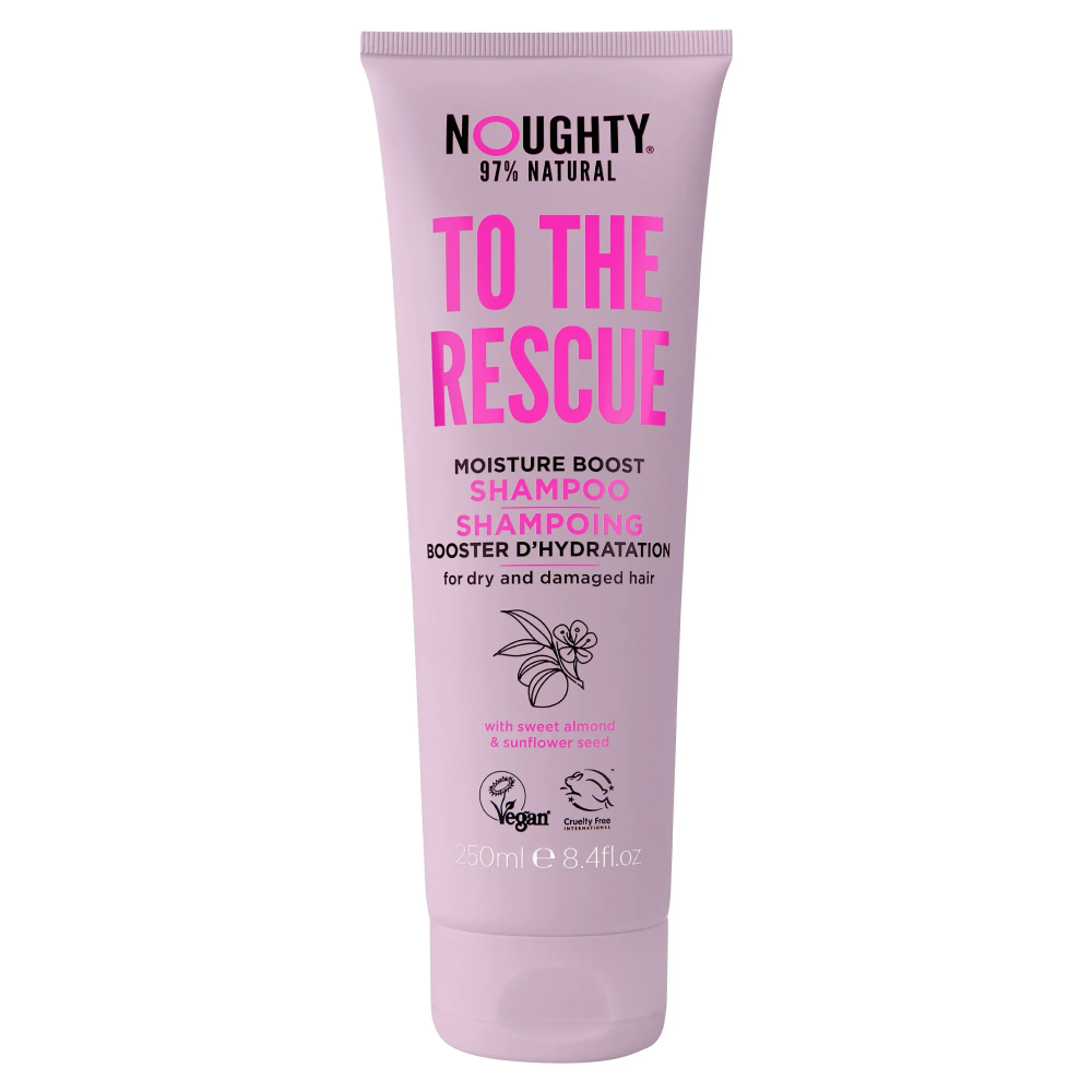Noughty To The Rescue Moisture Boost Shampoo 250ml-All-Beauty and hair supply