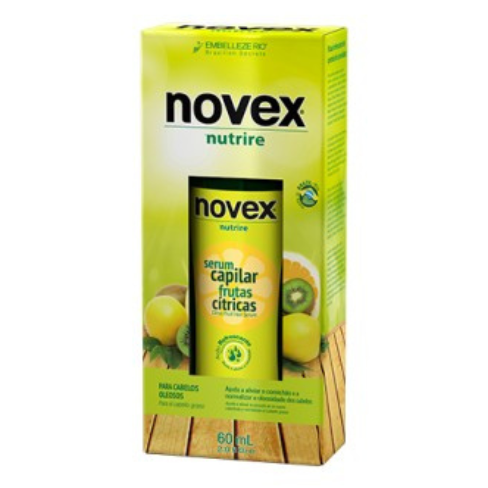 Novex Citric Fruits Hair Serum 60ml-Styling Serum-Beauty and hair supply