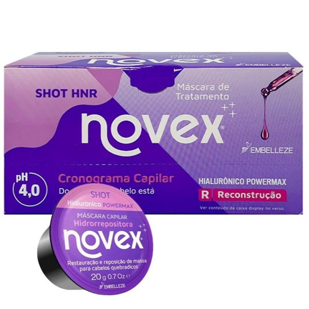 Novex Shot Mask Powermax 20g-Protein Treatment-Beauty and hair supply