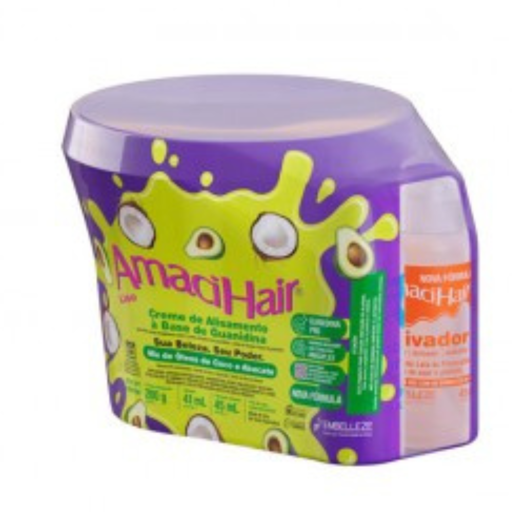 Novex Straightening Cream Liso Bucket 200g-Hair Cream-Beauty and hair supply