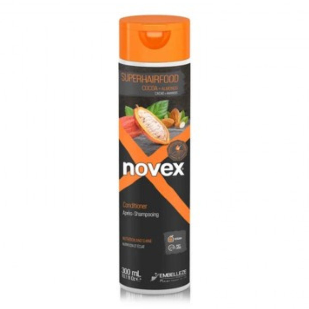 Novex Superhairfood Cocoa+Almonds Conditioner 300ml-Moisturizing Conditioner-Beauty and hair supply