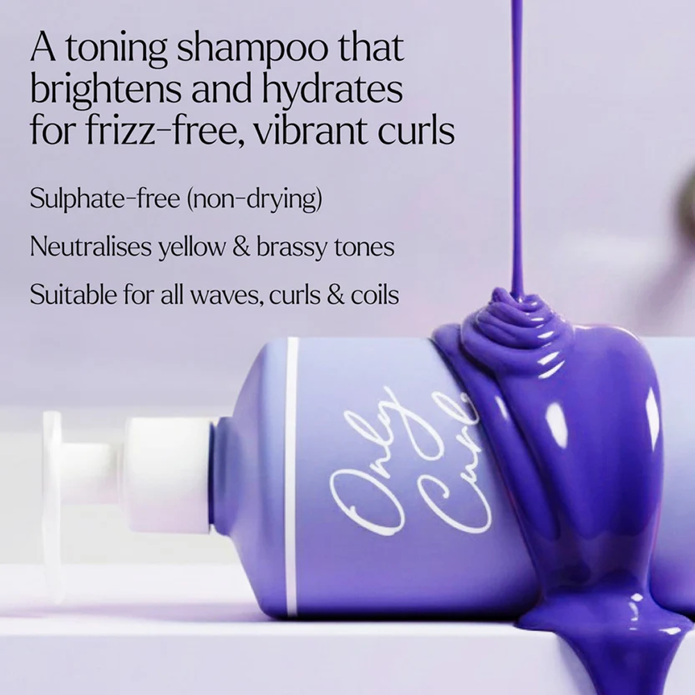 Only Curls Purple Curl Cleanser 300ml-Moisturizing Shampoo-Beauty and hair supply