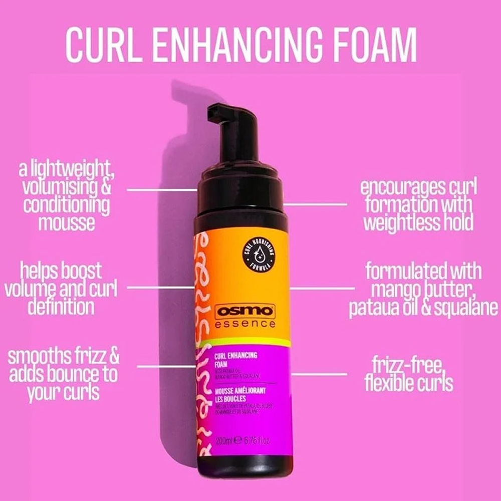 Osmo Essence Curl Enhancing Foam 200ml-All-Beauty and hair supply