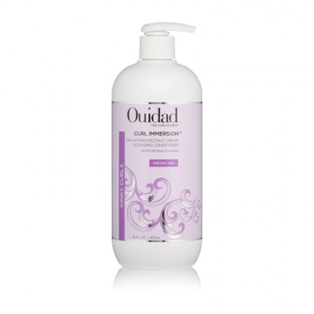Ouidad Curl Immersion No-Lather Coconut Cream Cleansing Conditioner 473ml-Cleansing Conditioner-Beauty and hair supply