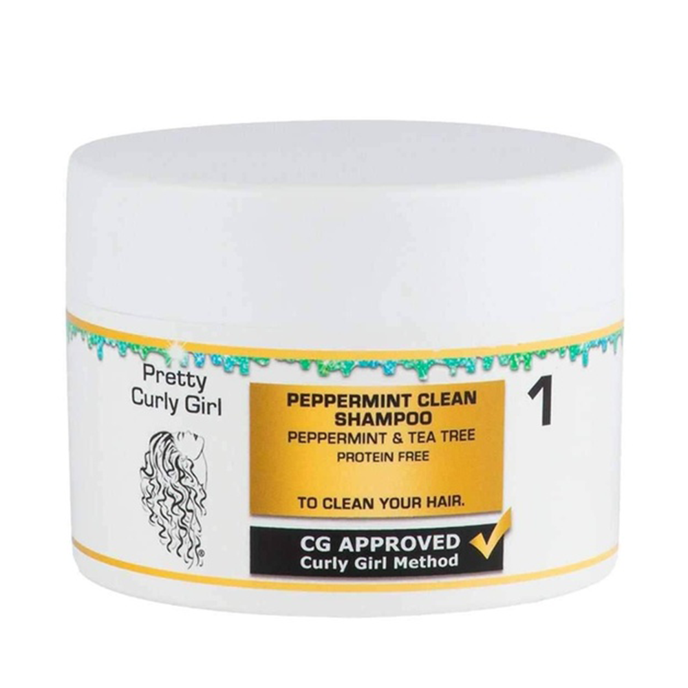Pretty Curly Girl Peppermint Clean Shampoo-Low Poo Shampoo-Beauty and hair supply