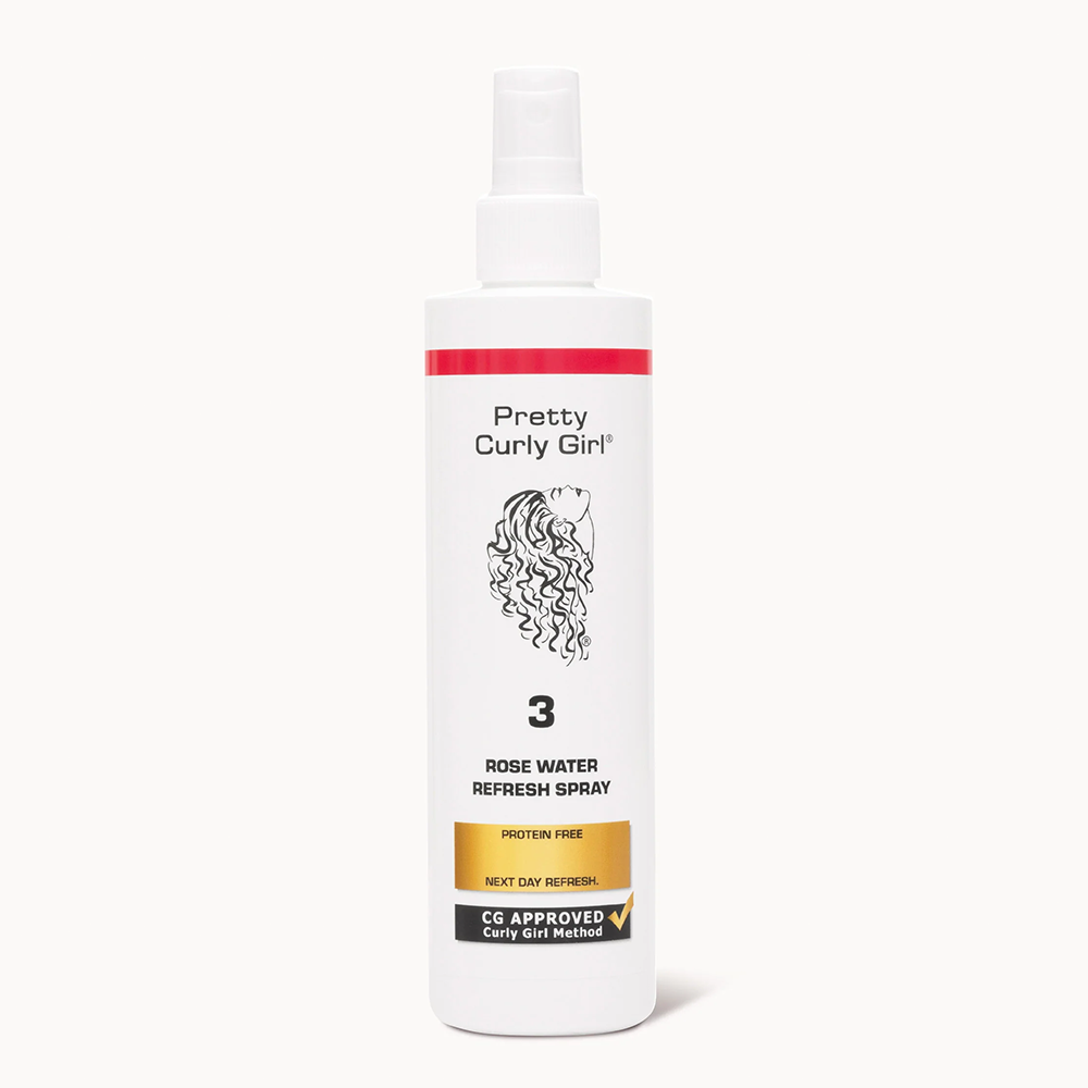 Pretty Curly Girl Rose Water Refresh Spray 250ml-Hair Spray-Beauty and hair supply