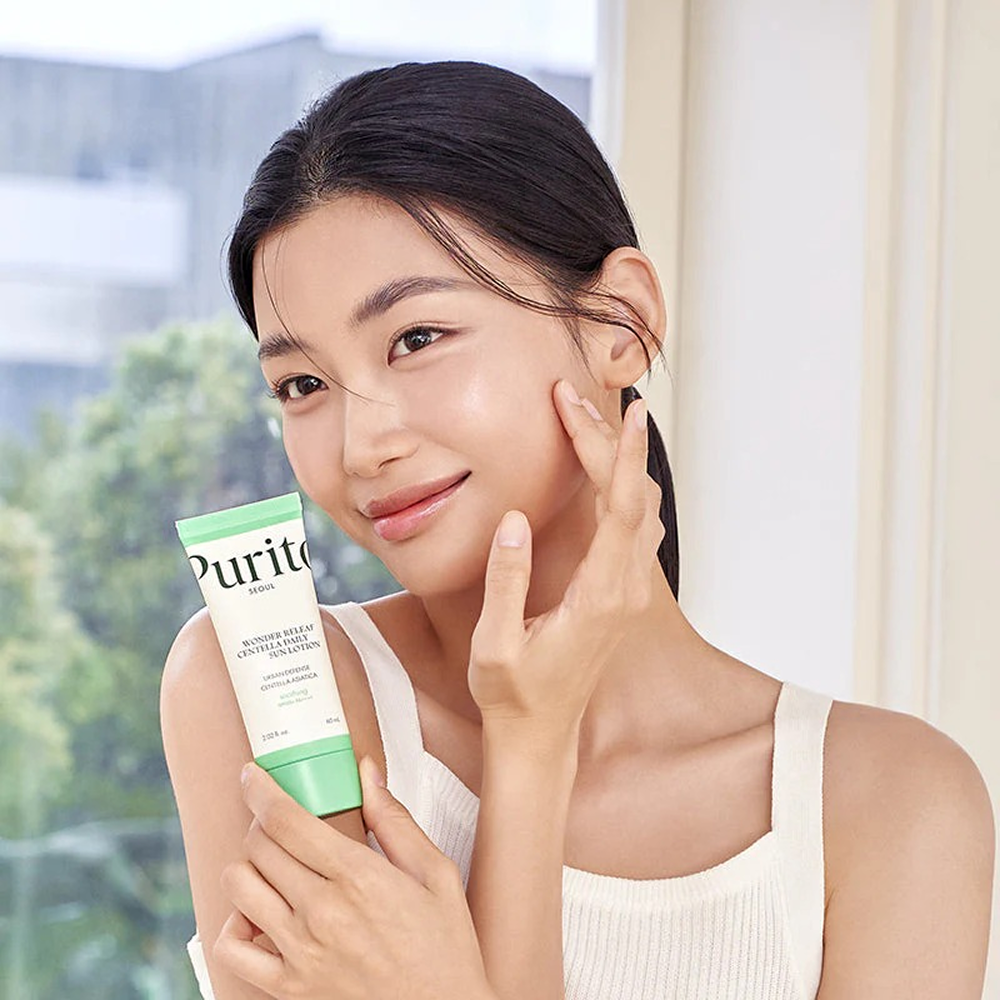 Purito Wonder Releaf Centella Daily Sun Lotion Spf 50 60ml-Sunscreen-Beauty and hair supply