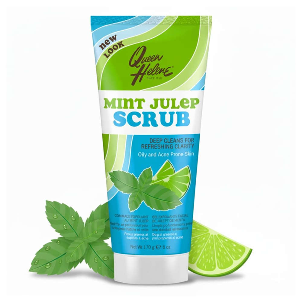 Queen Helene Mint Julep Scrub 6oz-All-Beauty and hair supply