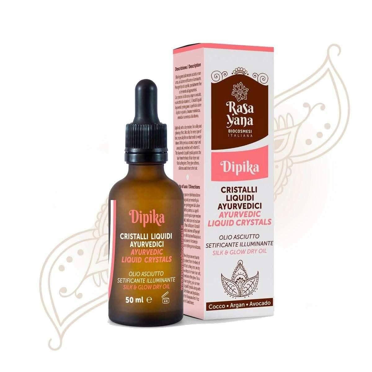 Rasayana Biocosmesi Dipika Ayurvedic Liquid Crystals 50ml-Hair Serum-Beauty and hair supply