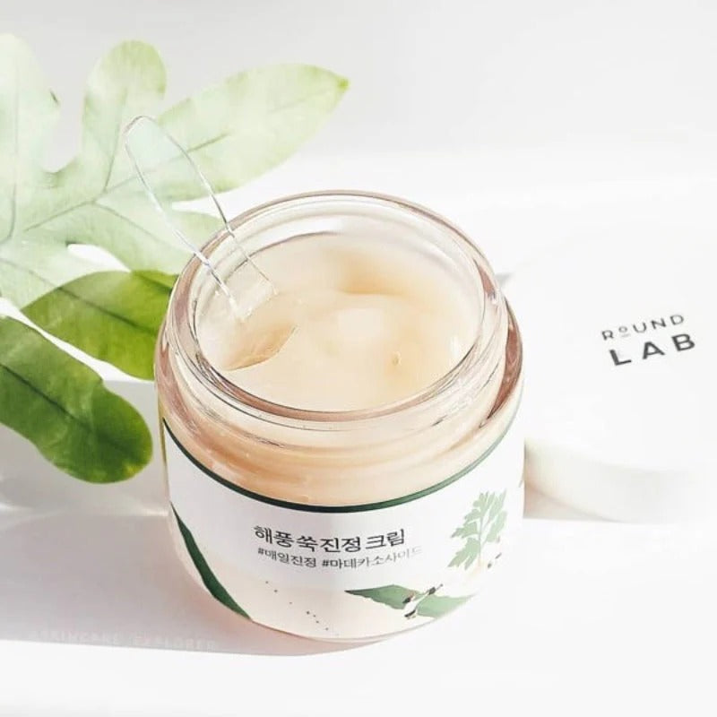 Round Lab Mugwort Calming Cream 80ml-Face Cream-Beauty and hair supply