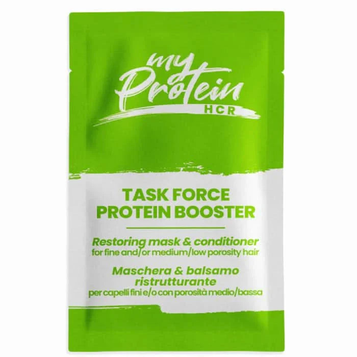 (Sachet) Bio Gentleaf Task Force Protein Booster Restoring Mask & Conditioner 7ml-Hair Mask-Beauty and hair supply
