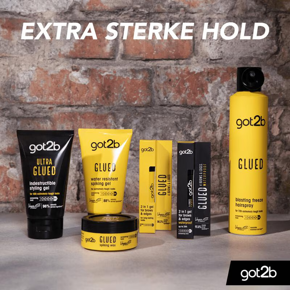 Schwarzkopf Got2b Glued Gel 150ml-Gel-Beauty and hair supply