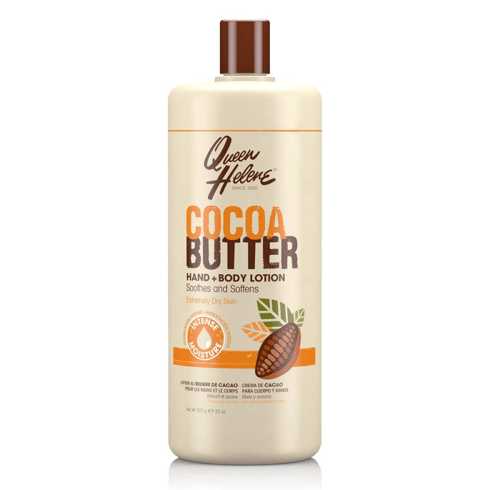 Shaqa Cocoa Butter Hand & Body Lotion 32oz-All-Beauty and hair supply
