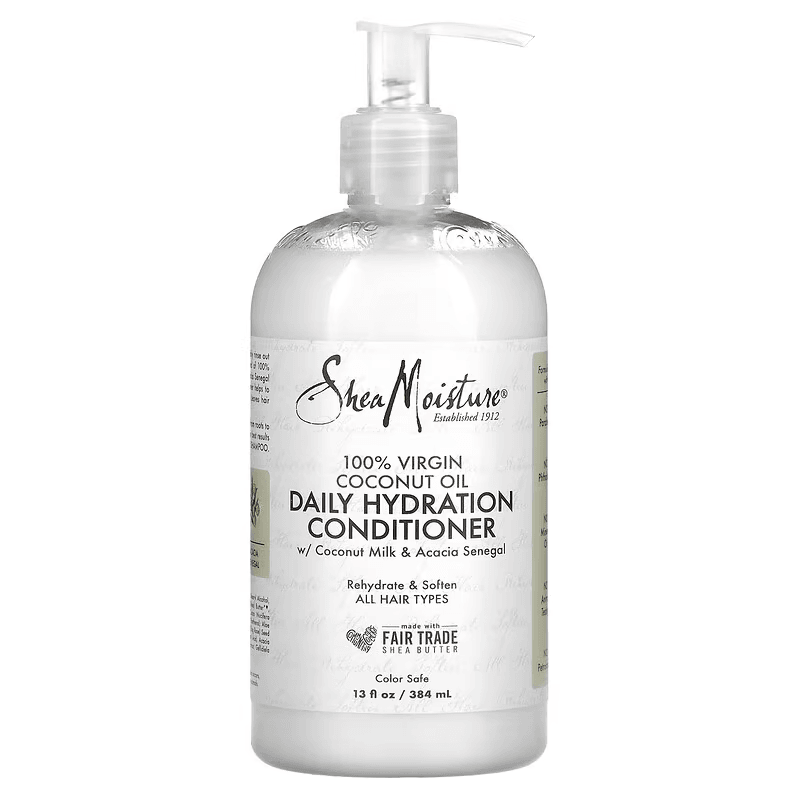 Shea Moisture 100% Virgin Coconut Oil Daily Hydration Conditioner 384ml-Moisturizing Conditioner-Beauty and hair supply