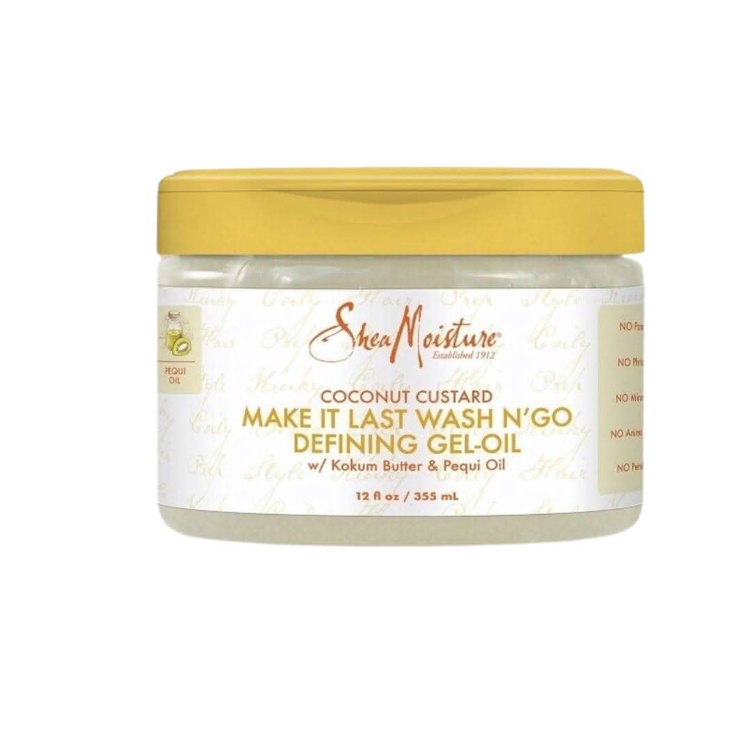 Shea Moisture Coconut Custard Make It Last Wash N&