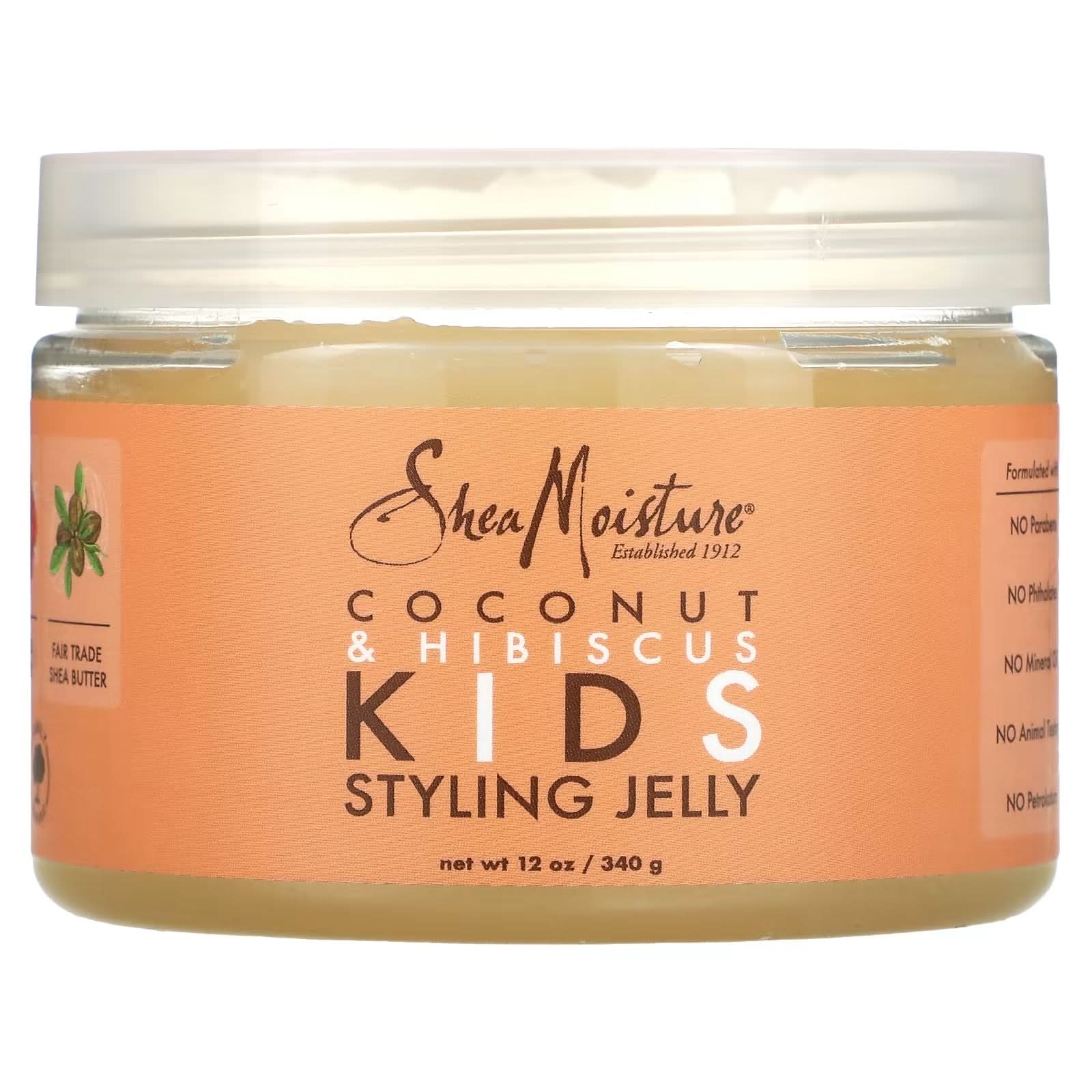 Shea Moisture Coconut & Hibiscus Kids Styling Jelly 354ml-Gel-Beauty and hair supply
