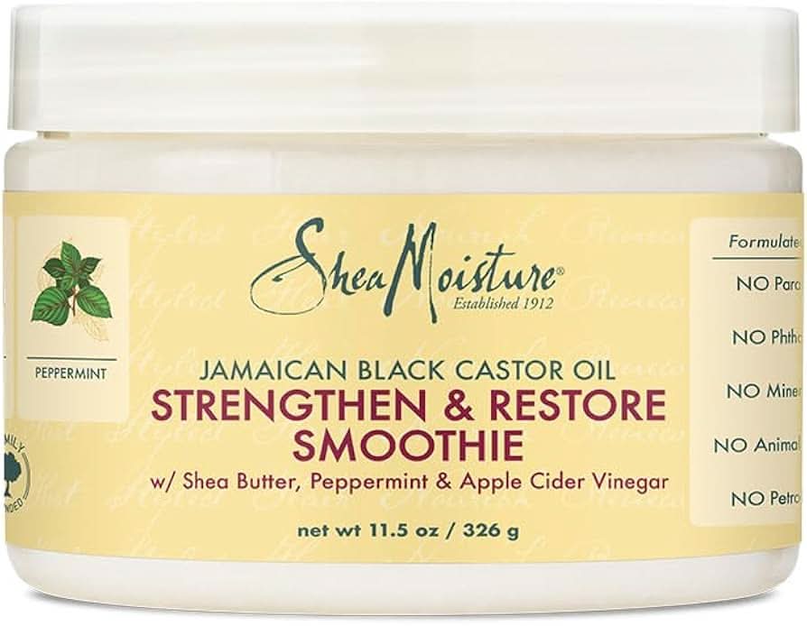 Shea Moisture Jamaican Black Castor Oil Smoothie 340g-Beauty and hair supply