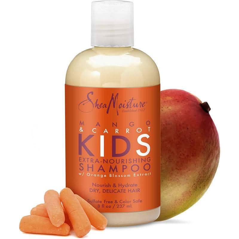 Shea Moisture Mango & Carrot Kids Extra Nourishing Shampoo 237ml-Gentle Shampoo-Beauty and hair supply