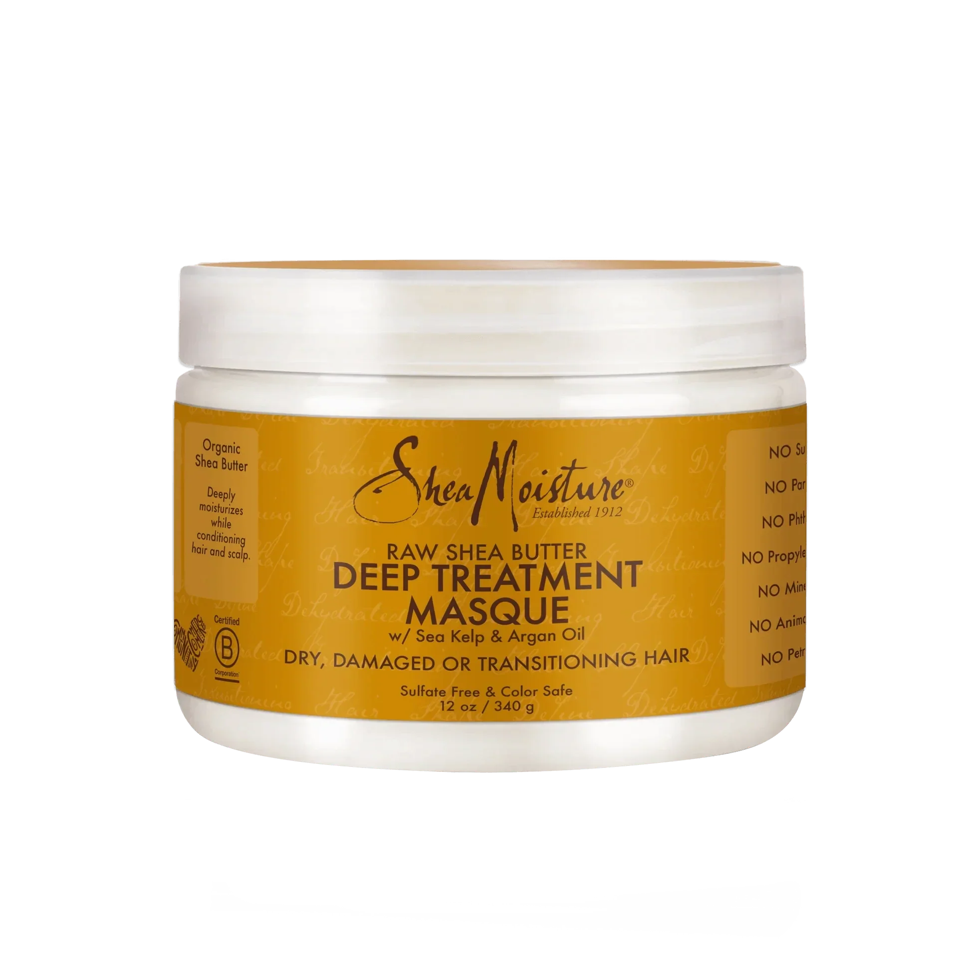 Shea Moisture Raw Shea Butter Deep Treatment Mask 340g-Hair Mask-Beauty and hair supply