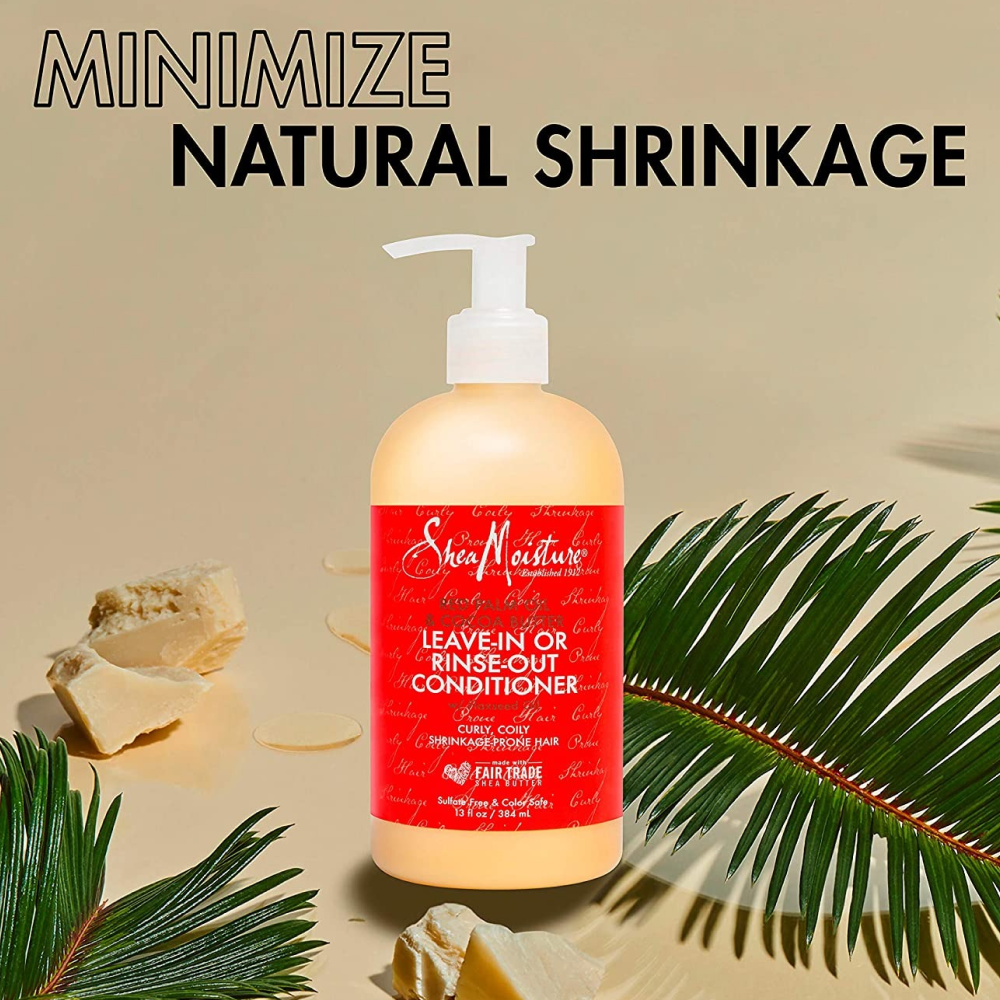 Shea Moisture Red Palm Oil & Cocoa Butter Hi-Slip Detangling Shampoo 384ml-All-Beauty and hair supply