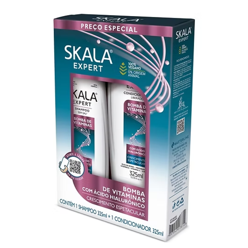 Skala Vitamin Bomb Shampoo + Conditioner 325ml-All-Beauty and hair supply