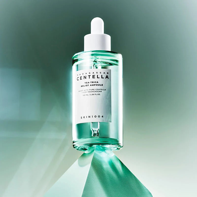 Skin1004 Madagascar Centella Tea-Trica Relief Ampoule 100ml-Dermatological Serum-Beauty and hair supply