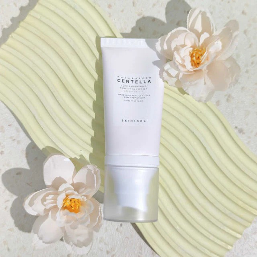 Skin1004 Madagascar Centella Tone Brightening Toneup Sunscreen 50ml-Sunscreen-Beauty and hair supply