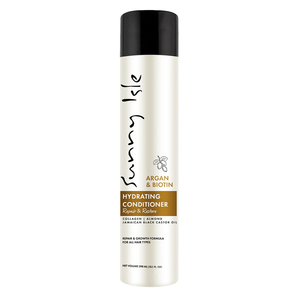 Sunny Isle Argan & Biotin Hydrating Conditioner-All-Beauty and hair supply