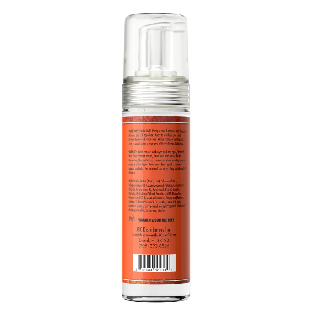 Sunny Isle Jamaican Black Castor Oil Hair Mousse-Styling Mousse-Beauty and hair supply