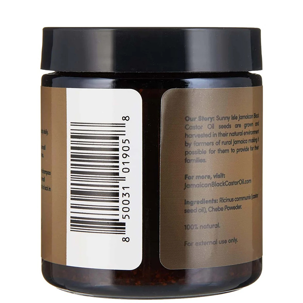 Sunny Isle Jamaican Black Castor Oil Pure Butter infused with Chebe 4oz-All-Beauty and hair supply