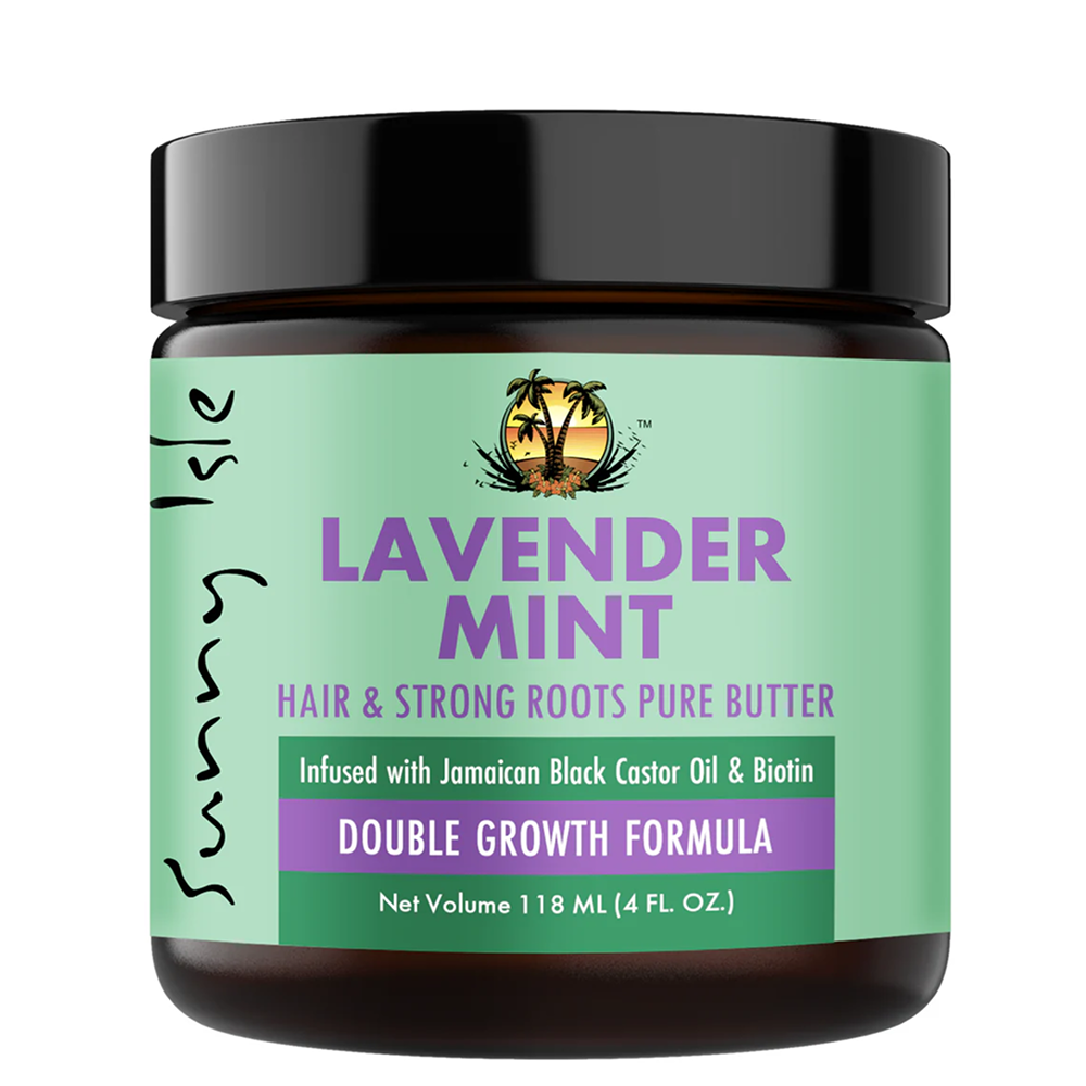 Sunny Isle Lavender Mint Hair & Strong Roots Pure Butter-All-Beauty and hair supply